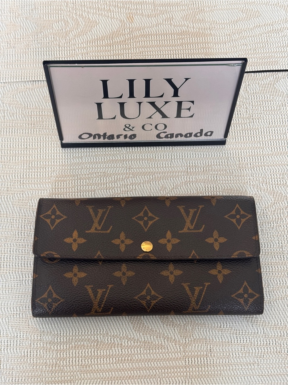 Louis Vuitton Monogram Long Wallet -